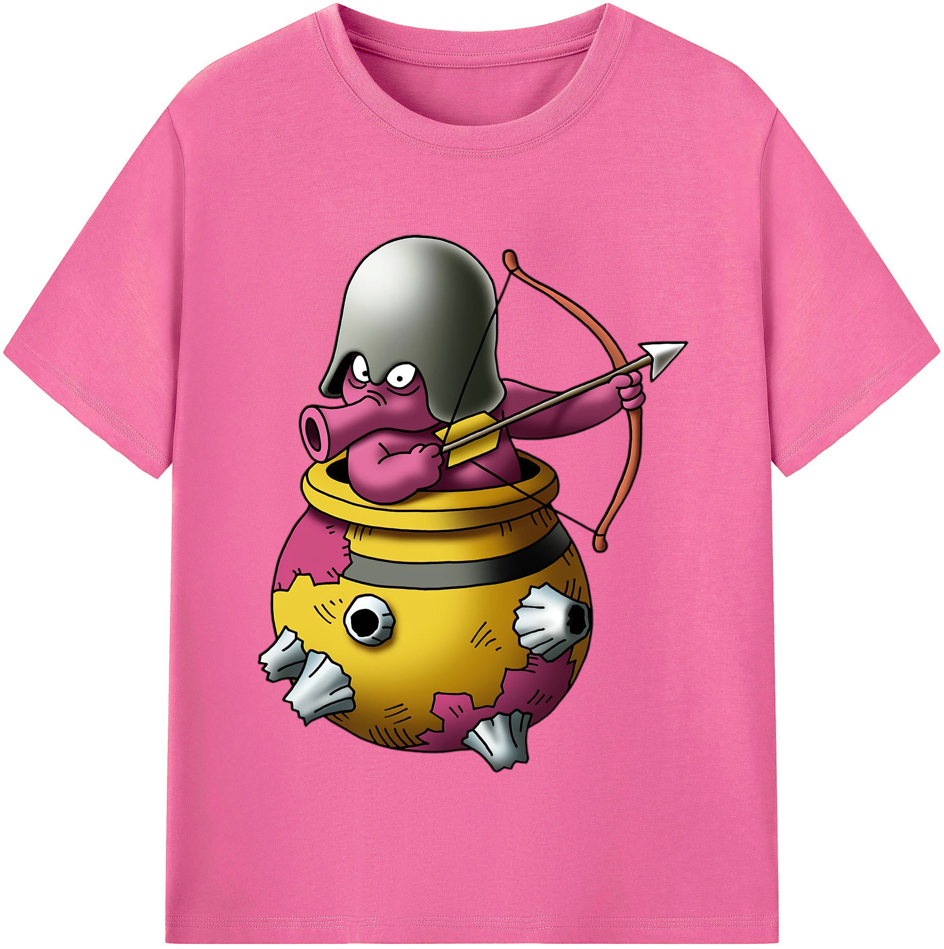 （画像用） ドラゴンクエスト Doragon Kuesuto Dragon Quest レディースカジュアルプリントTシャツ（綿100％）